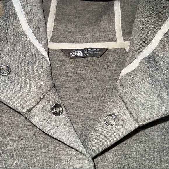 The North Face Women’s Neo Thermal Snap Jacket Dk Heather Gray SZ M - Picture 5 of 13